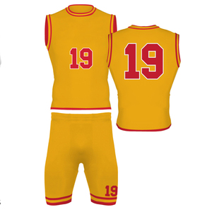 Comfortable Custom Size Breathable High Quality Unisex Adult Flag Football Uniform 100% Polyester Material Custom Logo Colors - Product Image 6