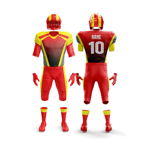 Vêtements de jogging et d'entraînement, uniformes de football américain en gros, uniformes de football personnalisés avec sublimation couleur - Product Image 6