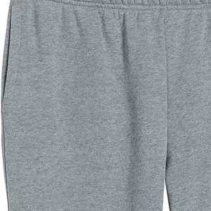 Comfortable Jogger Pants Cotton Blend Fleece <b>Men</b> Sweatpants <b>Trousers</b> <b>Elastic</b> Waist Drawstring Closure Loose Jogger Pants - Product Image 2