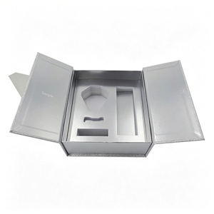 Gray Card Paper Custom Slotted Packaging Gift <b>Box</b> for Skin Care <b>Makeup</b> Products Cosmetic <b>Box</b> - Product Image 5