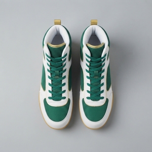 Zapatos de Práctica de Boxeo para Hombre y Mujer, Ligeros, de Caña Alta, Transpirables, de Cuero, con Suela Antideslizante Flexible, para Entrenamiento en Gimnasio, Personalizados - Product Image 2