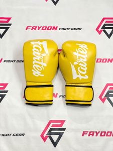Gants de boxe Fairtex Premium en cuir de vachette véritable rouge, dernier modèle, fermeture à sangle, pour le sparring et l'entraînement de Muay Thai - Product Image 6