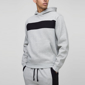 Men's Custom Embroidery Acid Wash Distressed <b>Tracksuit</b> Custom 100% Cotton Distressed Hooded Track Suit - Product Image 3