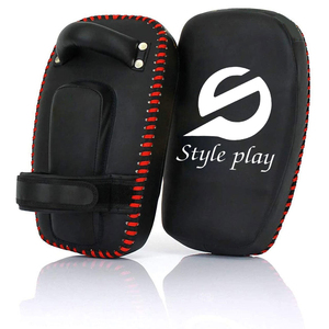 Protège-tibias en cuir à prix raisonnable pour la boxe - Léger, sangle de poignet réglable, évacuation de l'humidité - Product Image 2