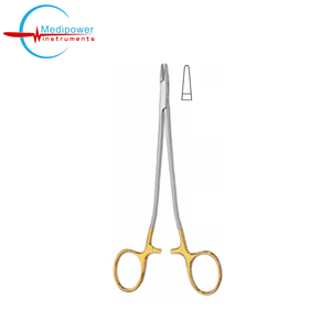 Porte-aiguille chirurgical de qualité supérieure, forceps en acier inoxydable, haute précision, autoclavable, instrument médical pour hôpitaux et cliniques - Product Image 2
