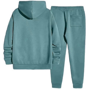 Survêtement streetwear uni personnalisé pour homme, design haut de gamme, léger, confortable, nouvelle arrivée. - Product Image 2