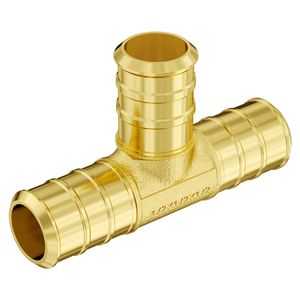 50 Pezzi Raccordi per Tubi in Ottone da 1/2 Pollice, Connettori a T Stile Morsetto, Raccordi per Aria Compressa per Adattatori e Connettori Idraulici - Product Image 2