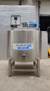 Réservoir de maturation pour crème glacée de 300 litres |   Cuve de maturation pour mélange de crème glacée en acier inoxydable |   Cuve de vieillissement automatique pour produits laitiers - Product Image 4
