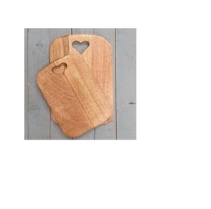 Planche à découper rectangulaire en bois massif avec poignée confortable, bloc de découpe robuste pour la cuisine quotidienne - Product Image 6