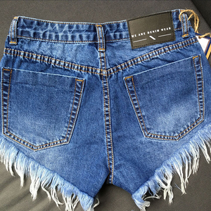 Jean vintage coupe bootcut taille mi-haute pour femme en denim bleu tendance, séchage rapide, nylon/coton - Product Image 4