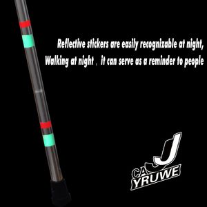 Canne ergonomique portable en aluminium pour adultes et seniors, hauteur réglable, bâton de marche et de voyage multifonctionnel avec lumière nocturne intégrée - Product Image 6