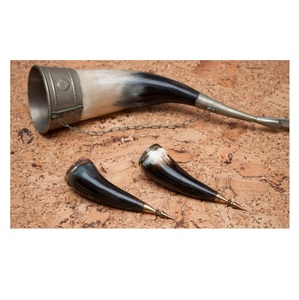 Buffalo Natural <b>Black</b> Horn decorative Modern Decorative Use Polished Eco-Friendly Natural Shape - Product Image 1