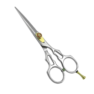 Ciseaux de coiffure professionnels en acier inoxydable de haute qualité pour salon de coiffure, personnalisables avec logo - Product Image 1