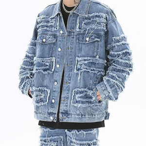 Chaqueta de Mezclilla Ligera de Verano |   Chaqueta de Mezclilla Delgada y Transpirable de Algodón para Hombre - Product Image 1