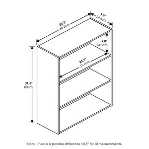 Amber <b>Pine</b> Pasir 3-Tier Open <b>Shelf</b> Elegant Ladder <b>Shelves</b> - Product Image 4