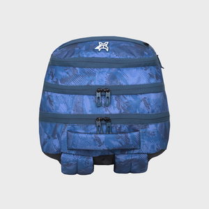 Sac à dos minimaliste Arctic Fox Rust pour ordinateur portable, léger, en nylon et polyester, avec fermeture éclair, pour le bureau, les voyages et les activités de plein air - Denim foncé - Product Image 4