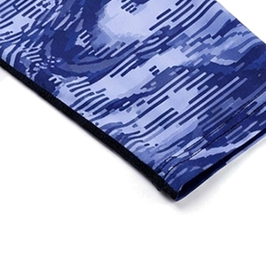 Custom Printed <b>Athletic</b> Sublimation Rash Guard Lightweight Elastic Material Comfortable Daily Sportswear - Product Image 4