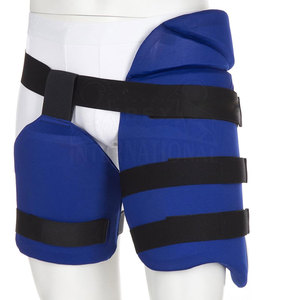 Protector de Muslo para Críquet Premium, Protección Profesional para Bateo, Ligero, Cómodo, Ajustable, Cuero PU Resistente y Transpirable - Product Image 4