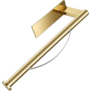 Portarotolo da cucina monomanuale con effetto ammortizzante, da installare sotto il mobile, con adesivo incluso - Product Image 1
