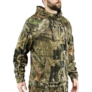 Sweat à capuche polaire de performance pour homme 2026, camouflage standard, imperméable, pour la chasse, en polyester, pour le tir, équipement d'extérieur, OEM - Product Image 2