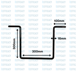Peldaños (Escalones) Recubiertos de PVC de 16 mm, 300x300x300x100 mm - Product Image 1
