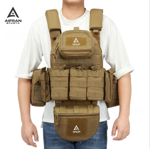 Chaleco Táctico Modular Aifran Sports para Exteriores, Portaplacas Ajustable con Sistema de Liberación Rápida - Product Image 4