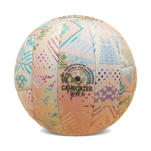 Balón de Voleibol GAMEGAZER MS-VB-1004, Talla 5, Peso 260-280G, Circunferencia 650-670MM, Cosido a Máquina, Cuero PVC Luminoso - Product Image 3