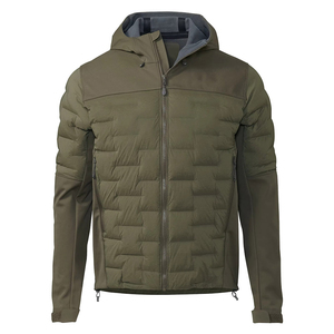 Veste matelassée à capuche pour homme en polyester 100% écologique, style streetwear coupe-vent, vente en gros Artiz International - Product Image 3