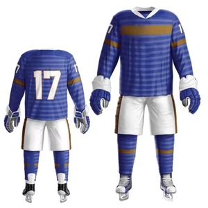 Design Your Own Logo Ice Hockey Jersey High Quality Ice Hockey Jersey Wholesale Best Quality <b>Top</b> Premium Fabric - Product Image 3