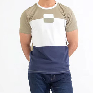 Camisetas de Moda con Cuello Redondo y Manga Corta, Corte Regular, 100% Algodón Ecológico, Estilos de Ropa de Marca Privada, Lisas y de Lujo - Product Image 1