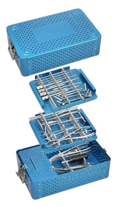 Kit d'instruments pour plaques de blocage de grands fragments orthopédiques en acier inoxydable, outils manuels réutilisables pour la chirurgie osseuse - Product Image 2