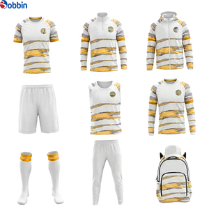 Tenue de football respirante et confortable de qualité supérieure – Ensemble maillot et uniforme de football sublimé pour jeunes – Tenue d'équipe pour matchs et entraînements - Product Image 4