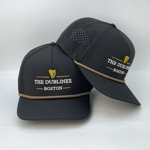 ขายส่ง GET SET GO SPORTS IND. หมวกเบสบอลแฟชั่นสีแดงกันน้ำ 5 ชิ้น แบบมีรูระบายอากาศ ปักโลโก้ 3 มิติ แบบ Snapback สำหรับธุรกิจ - Product Image 2