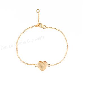 Handmade 925 <b>Silver</b> 18K Gold 10mm Heart Blank Bezel Cup Chain <b>Bracelet</b> Setting Breastmilk Keepsake DIY Resin Jewelry Bag - Product Image 6