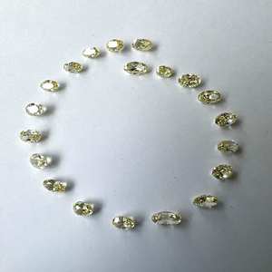 Diamant de laboratoire HPHT CVD taille ovale 1,00 carat, couleur fantaisie vive, pureté VVS1, certifié IGI, pour bague de joaillerie sur mesure - Product Image 1