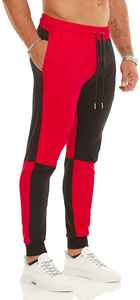 Pantalones Deportivos para Hombre de Alta Calidad, Tela Gruesa de Forro Polar, Cintura Ajustable, Color Negro - Product Image 4