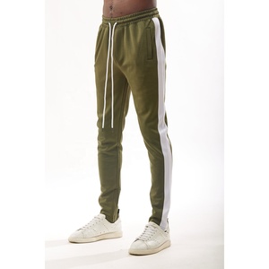 Wholesale High Street Mens <b>Stacked</b> <b>Joggers</b> With Phone Pockets Breathable Jogging Gym Trousers Workout 100% cotton for men - Product Image 2
