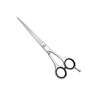 Tijeras de Peluquería Profesionales de Acero Inoxidable para Diestros, Mango Mediano, Hoja de Punta Afilada, Herramienta para Cortar el Cabello - Product Image 1