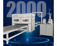 Machine automatique de pulvérisation de peinture pour panneaux sandwich en laine de roche à faible coût de main-d'œuvre, équipement pour bois et céramique, système de distribution de colle époxy
