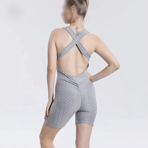 Monos de corte alto sexys personalizados para mujeres y hombres transgénero-Monos moldeadores de diamantes de imitación-Una pieza cómodos y transpirables - Product Image 6