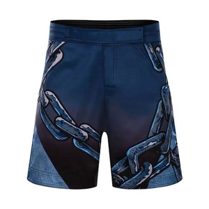 Latest Design Customized Logo <b>ROMAN</b> SPORTS WEAR MMA <b>Shorts</b> Wholesale Men Lightweight Spandex/Polyester Quick Dry - Product Image 1