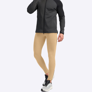 Collants de course thermiques pour hommes avec 3 poches zippées, leggings de compression pour l'entraînement, pantalons de cyclisme, collants de sport pour la randonnée et le jogging - Product Image 6
