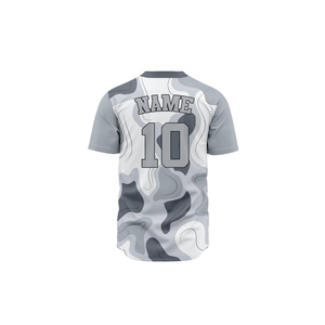 เสื้อเบสบอลแบบสั่งทำพิเศษสำหรับ OEM ออกแบบเองได้ พิมพ์ลายดิจิตอลแบบระเหิด ตัดเย็บอย่างดี ระบายอากาศได้ดี - Product Image 2
