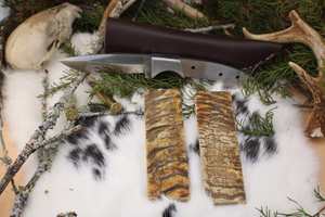 Plaquettes de manche de couteau en corne de cerf : paire de matières premières texturées et à motifs - Product Image 2