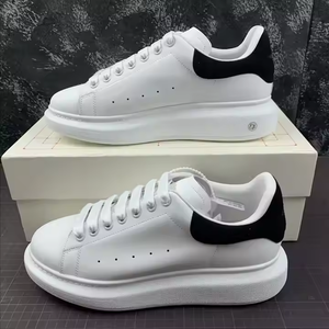 Chaussures de créateur en cuir véritable de haute qualité à lacets et talon plat 2026 pour hommes et femmes – Baskets de luxe tendance de marque célèbre - Product Image 5