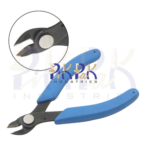 Ultra Heavy Duty Size 130mm Flush Cutter Spring Rubber Handles Jewelry Making DIY Crafts Wire Cutting Pliers Circlip Crimping - Product Image 1