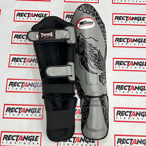 New <b>Style</b> Custom Twin Boxing Shin Pad Training Genuine Leather & PU Durable All Seasons MMA Muay Thai Boxing Shin Guard - Product Image 6