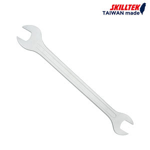 Llave Inglesa de Boca Abierta Forjada de Grado Profesional SKILLTEK de 21 mm, Acabado Cromado, Resistencia Industrial, Herramientas de Reparación de Bicicletas y Automóviles, Bricolaje - Product Image 1