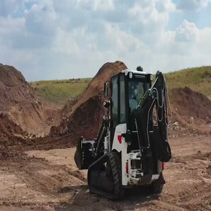 Hidromek HMK 62T Diesel Tracked Backhoe Loader For <b>Trenching</b> Offering Strong Lifting Capacity Smooth Operation - Product Image 3