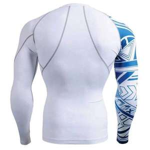 Camiseta Rashguard sin Marca de Bajo MOQ, Mezcla de Spandex, Protección Solar, Etiqueta Privada, Ropa Deportiva - Product Image 5